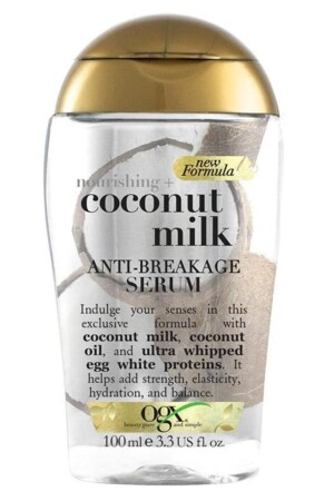 Coconut Milk Hindistan Cevizi Sütü Kırılma Karşıtı Serum 100ml - 5