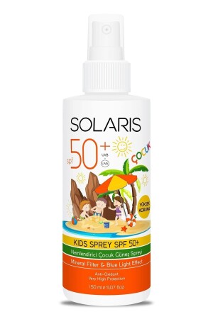 Çocuk Güneş Kremi Kolay Emilen Sprey Spf 50 Hassas Ciltler Için Yüksek Koruma 150 ml 8683052300223 - 1