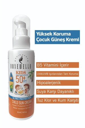 Çocuk Güneş Kremi Leke Karşıtı Yüksek Koruma 50 Ml- 0015 - 1