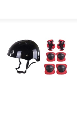 Çocuk Kask Dizlik Dirseklik Kemik Set 7 Parça Toprock9999952524 - 2