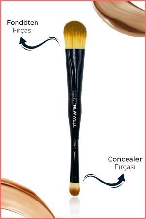 Çok Amaçlı Concealer ve Fondöten Fırçası - 1