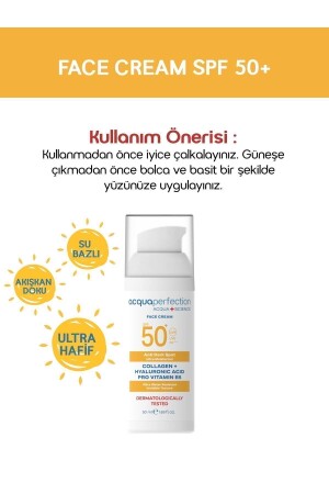 Çok Yüksek Korumalı Güneş Koruyuculu Yüz Kremi 50ml - 7