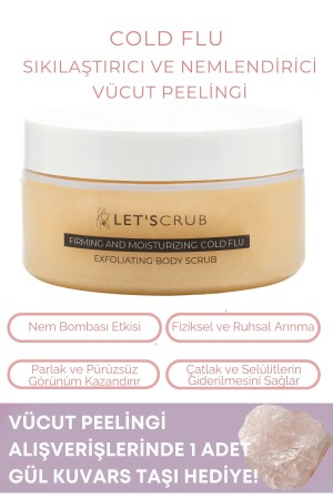 Cold Flu Vücut Peelingi Sıkılaştırıcı Ve Nemlendirici Nem Bombası Body Scrub 250 gr - 1