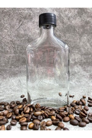 Coldbrew Şişesi Cam Şefaff Siyah Plastik Kapak (5 ADET) BNM001 - 3