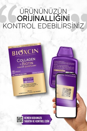 Collagen & Biotin Ekstra Hacim & Dolgunlaştırıcı Şampuan 300 Ml - 2 Li Avantaj Seti - 6