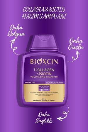 Collagen & Biotin Extra Volume & Plumping Shampoo 300 ml – Vorteilsset mit 2 Stück - 11