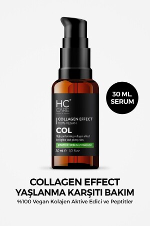 Collagen Effect, Bitkisel Kolajen Yaşlanma Karşıtı, Vegan Serum - 30 Ml. 80180 - 2