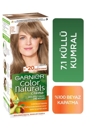 Color Naturals Haarfärbemittel 7. 1 Aschige Brünette - 3