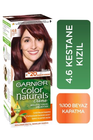 Color Naturals Kastanienrot (4. 6) Haarfärbemittel - 2