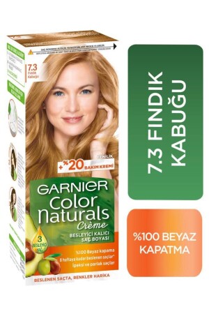 Color Naturals Saç Boyası 7.3 Altın Karamel - 2