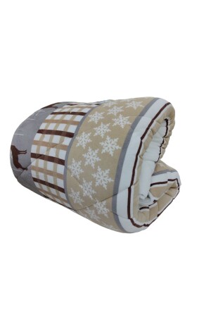 Comforter Çift Kişilik Yorgan Set Deer Bej - 4