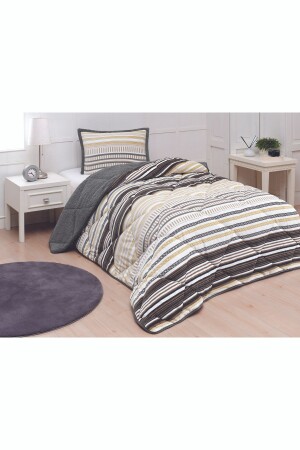 Comforter Yorgan Set Tek Kişilik Luca Sarı - 2