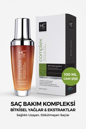 Complex Bitkisel Saç Bakım Kompleksi - 100 ml 8699089480111 - 3