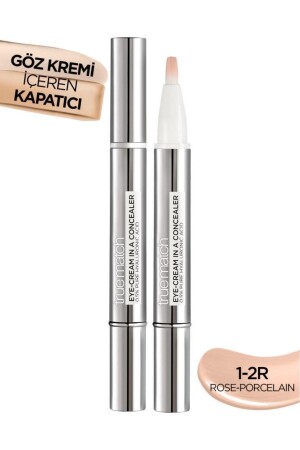 Concealer 2 in 1 mit True Match Eye Cream 1-2R Rose Porcelain - 2