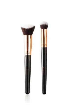 Concealer-Pinsel 136 + 3D-Kabuki-Grundierungspinsel - 2