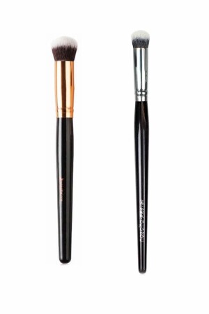 Concealer-Pinsel 136 + Pro Concealer-Pinsel mit runder Spitze 267 Kzmprt - 2