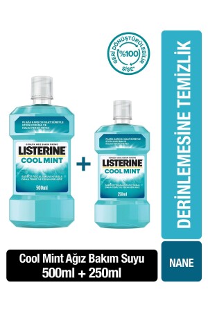 Cool Mint Ağız Bakım Suyu 500-250 ml - 2