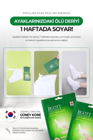 Çorap Tipi Soyulan Ayak Peeling Maskesi - Miracle Foot Peeling Pack - 4