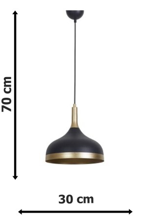 Cosmos Special Design Sports Modern Black Gold Cafe – Küchen-Pendelleuchte, Einzel-Kronleuchter cosmosb - 10