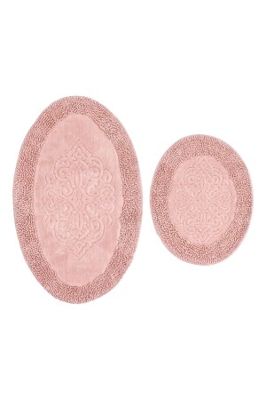 Cotton Pasta Oval 2-teiliges WC-Set Powder Pastasermat1 - 6