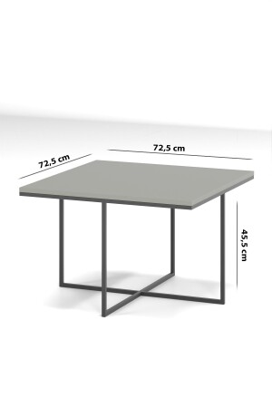 Couchtisch und Satztisch Luxus-Set aus 5 Walnussholz FMABEŞ - 8