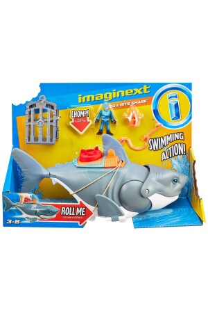 Crazy Shark Spielset – Figurenset mit realistischen Bewegungen – 11. 4×41. 3×17. 8C - 5