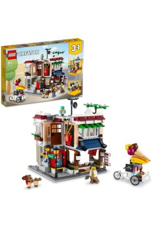 Creator 31131 3-in-1 City Center Pasta Shop (569 Teile) - 2