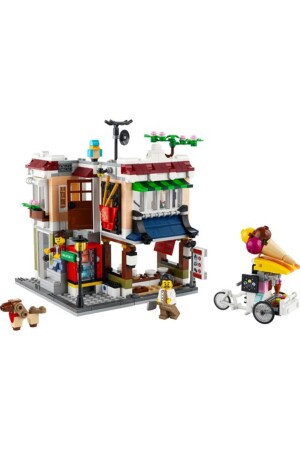 Creator 31131 3-in-1 City Center Pasta Shop (569 Teile) - 4