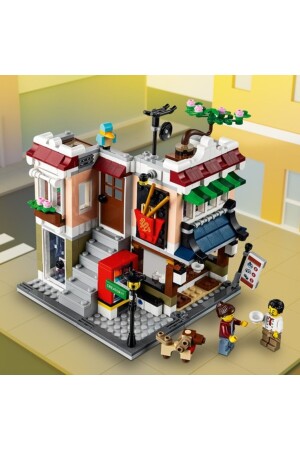 Creator 31131 3-in-1 City Center Pasta Shop (569 Teile) - 7