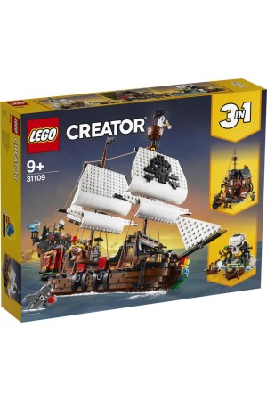 Creator 3’ü 1 Arada Sörfçü Plaj Evi 31118 - 9 Yaş ve Üzeri Çocuklar İçin Yapım Seti(564 Parça) RS-L-31109 - 5