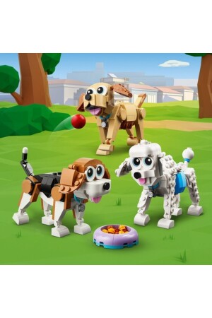 ® Creator Cute Dogs 31137 – Spielzeug-Bauset für Kinder ab 7 Jahren (475 Teile) - 7