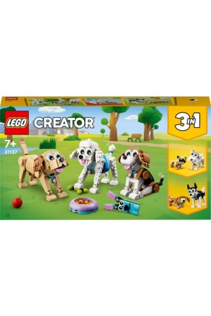 ® Creator Sevimli Köpekler 31137 - 7 Yaş ve Üzeri Çocuklar için Oyuncak Yapım Seti (475 Parça) - 6