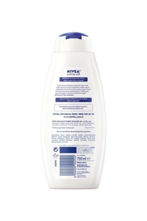 Creme Soft Creamy Touch Bade- und Duschgel 750 ml – Körperfeuchtigkeitscreme – Mandelöl – glatte Haut - 9