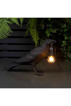 Crow Holding Lamp Lampshade Modern Lighting Led Light Decor krgnw - 6