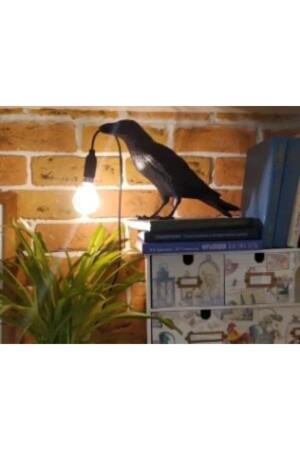 Crow Holding Lamp Lampshade Modern Lighting Led Light Decor krgnw - 8