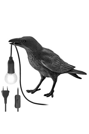 Crow Holding Lamp Lampshade Modern Lighting Led Light Decor krgnw - 9