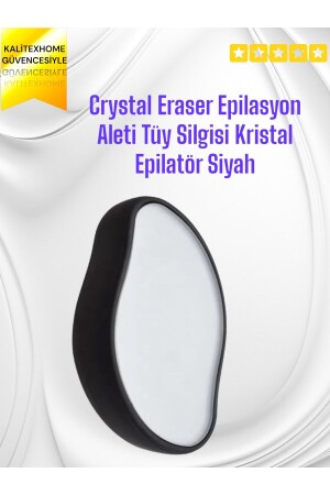 Crystal Eraser Epilasyon Aleti Tüy Silgisi Kristal Epilatör Siyah - 1