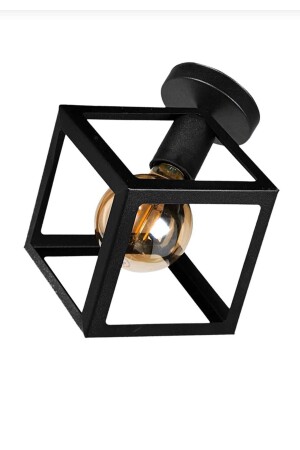 Cube Single Black Model Deckenmoderner Kronleuchter Kp1 - 6