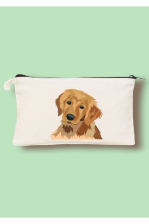 Cute Dog Köpekli Clutch Çanta- Makyaj Çantası- Kalem Kutusu- Kalemlik 12-18 - 2