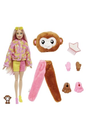 Cutie Reveal Dolls Tropical Jungle Series Monkey Hkr01 PRA-8144766-9916 - 6