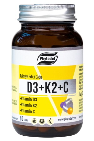 D3 - K2 - C - 60 Tablet - 3