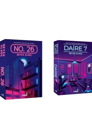 Daire 7 No 26 Karton Kapak Beyza Alkoç 2 Kitap Set - 1