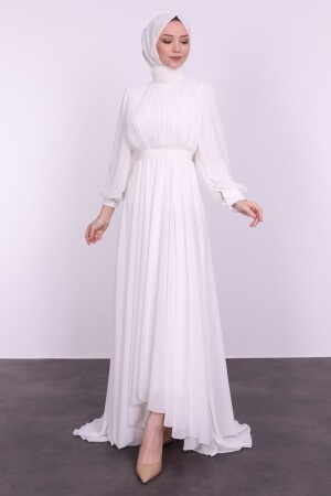 Damen-Abendkleid mit Schwanz - 4