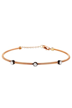 Damen-Armband mit Rosenstein und Diamant - 2