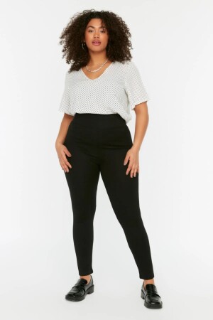 Damen-Leggings in Übergröße, hohe Taille, Tampap - 1