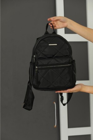 Damen-Stepprucksack Schwarz - 2