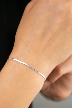 Damenarmband aus 925er-Sterlingsilber, Modell Fuchsschwanz - 4