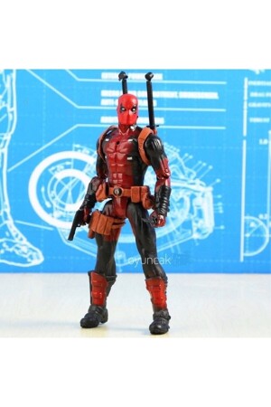 Deadpool Pilli Işıklı 20cm Kaliteli V Aksesuarlı Figür Oyuncak - 4