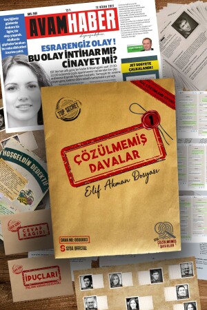 Dedektiflik Suç Çözümleme Zeka ve Dikkat Geliştirici Dedektif Oyunu Gizem Bulmaca Kutu Oyunları Suç? - 3