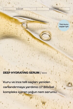 Deep Hydrating Kuru Saçlara Için Yoğun Nem Serumu 50ml - 4